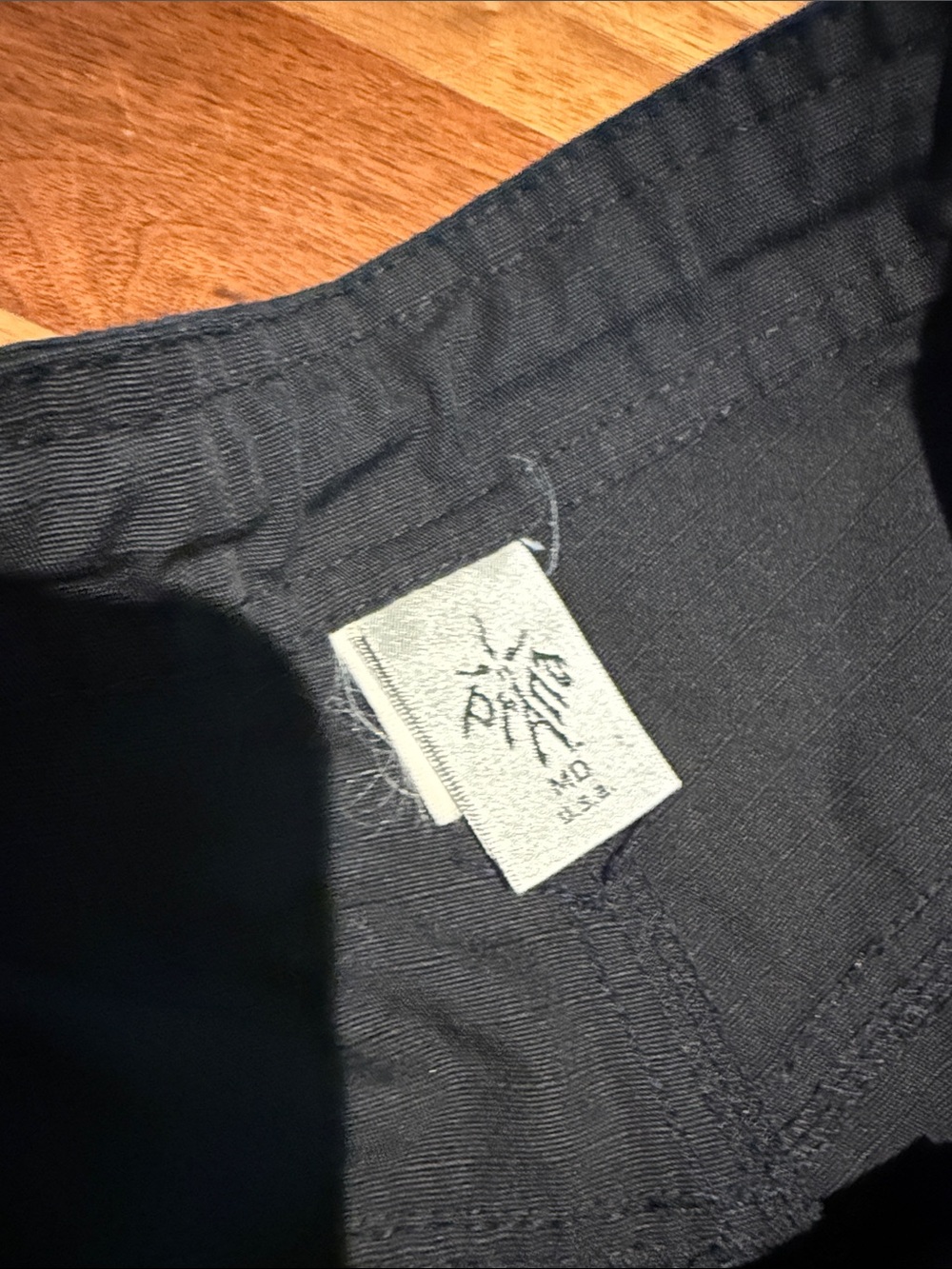 Prana Black Drawstring Cargo Shorts - Picture 5 of 7